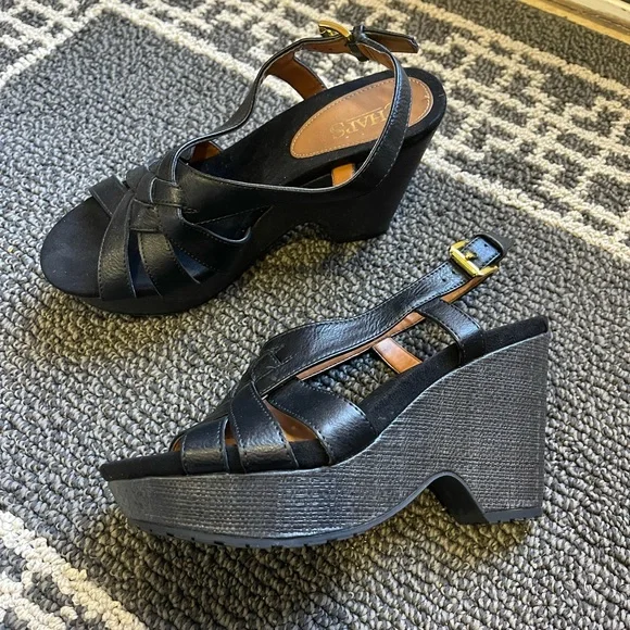 Chaps shoes womens wedges 2025